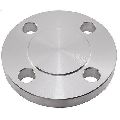 Round Silver Stainless Steel Blind Flanges