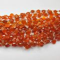Attractive Carolina Heart Shape 10mm Faceted Beads