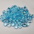 Natural AAA+ Blue Topaz Faceted Loose Gemstones
