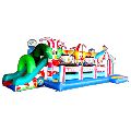 Multicolors PVC Tarpaulin plato qlnc - 163 inflatable bouncy castle