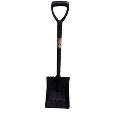 Square Mouth Shovel with Plastic Handle