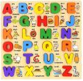 Funwood Games 3D Wooden Capital Alphabet Puzzles