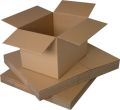 Rectangular Brown plain corrugated carton box
