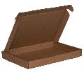 Rectangular Brown 8x7x2 inch plain corrugated packaging box
