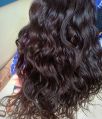 Human Hair 100-150gm Black Brownish VG IRHE natural raw wavy hair