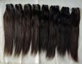 Human Hair 100-150gm Black Brownish VG IRHE natural temple donated straight hair