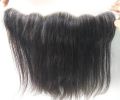 Human Hair 100-150gm Black IRHE swiss lace hair frontal