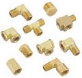 Golden Coated brass pipe fittings