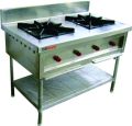 Commercial Two Burner Cooking Range