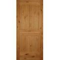 Polished plywood doors