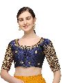 Women's Embroidery with 3 MM sequence Work Design Readymade Blouse Women's Embroidery with 3 MM