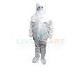 Coverall with Separate Hood and Face Covering