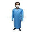 Plastic Isolation Gown with Thumbhole
