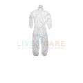 Protective Disposable Coveralls with Hood and without Shoe Cover