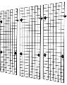 Wire Mesh Grid Panel