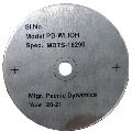 Circle Aluminum Nameplate