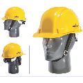Plastic Yellow alko plus safety helmet