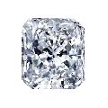 Certified GIA IGI HRD Square Radiant Solitaire Diamond