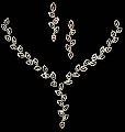 NVision Polished yellow gold real diamond designer necklace set