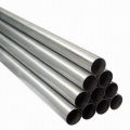 Round Silver Polished Non Polished 304 stainless steel pipe