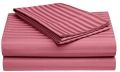 Peach Satin Double Bed Sheet