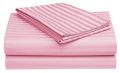 Pink Satin Double Bed Sheet