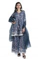 Ladies Flared Kurta Palazzo with Dupatta