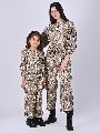 Mother and Daughter Love for Water Lilys Jumpsuit