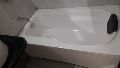 Plastic Acrylic Rectangular White Plain Polished White bath tub