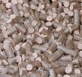 Brown Hard bio mass briquettes
