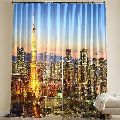 Multicolor Printed window curtains