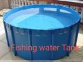 Blue Round Frp Water Tank