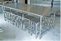 10 Seater Stainless Steel Dining Table