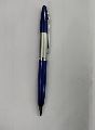 Blue designer metal ball pen