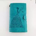 Blue Vintage Crafts omeya turquoise leather travel journal