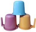 Multicolor Plastic Bath Mug