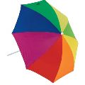 Polyester Round Multi Color Plain Garden Umbrella