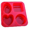 Pink silicone multipurpose mould