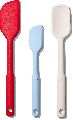 Silicone Rubber Grey Orange Polished silicone spatula