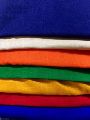 Multicolor plain cotton slub fabric