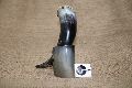 stand brass molded viking drinking horn