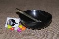 Buffalo Horn Bowl With Spoon From Tradnary