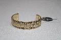 golden brass hammered antique gold cuff bracelet