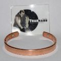 custom engraved copper cuff bracelet