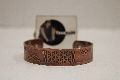 wide dark viking copper bracelet
