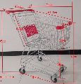60 Litre Shopping Trolley