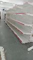 Iron Square New White Stainless Steel Square supermarket display shelves
