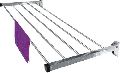Stainless Steel Silver glider cloth drying rack