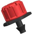 PVC Round Black Red New adjustable irrigation drippers