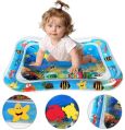 Rectangular Available In Different Colors Printed Soft baby water play mat